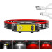 Фонарь налобный BL-T124-ХРЕ+COB (White+Red), фонарик светодиодный для туриста, водонепроницаемый фонарик