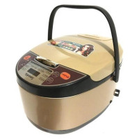 Мультиварка Rainberg RB-6207 6л 1500Вт з фритюрницею 12 програм скороварка пароварка мультиварка Beige
