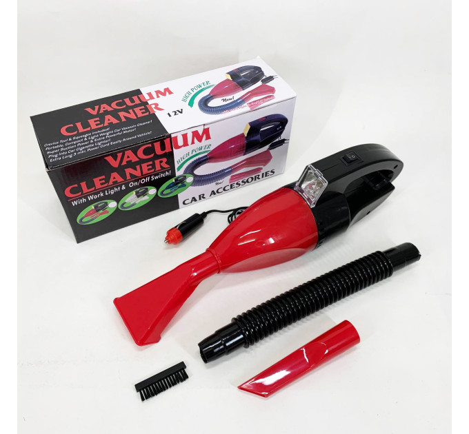 Пылесос для авто Car vacuum cleaner, портативный автомобильный пылесос, маленький пылесос для машины