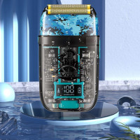 Аккумуляторная мужская электробритва VGR V-352 для бритья бороды и усов шейвер для идеальной гладкости