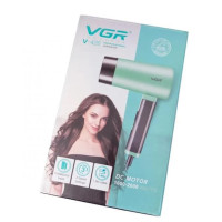 Фен зі складною ручкою для волосся VGR V-426 2000Вт Green