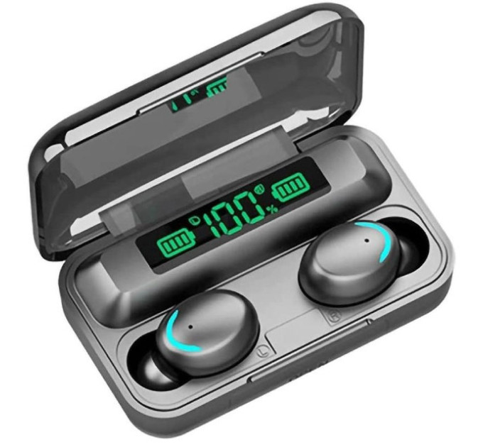 Беспроводные bluetooth наушники True Wireless F9-5 TWS с встроенным Power Bank, вакуумные наушники