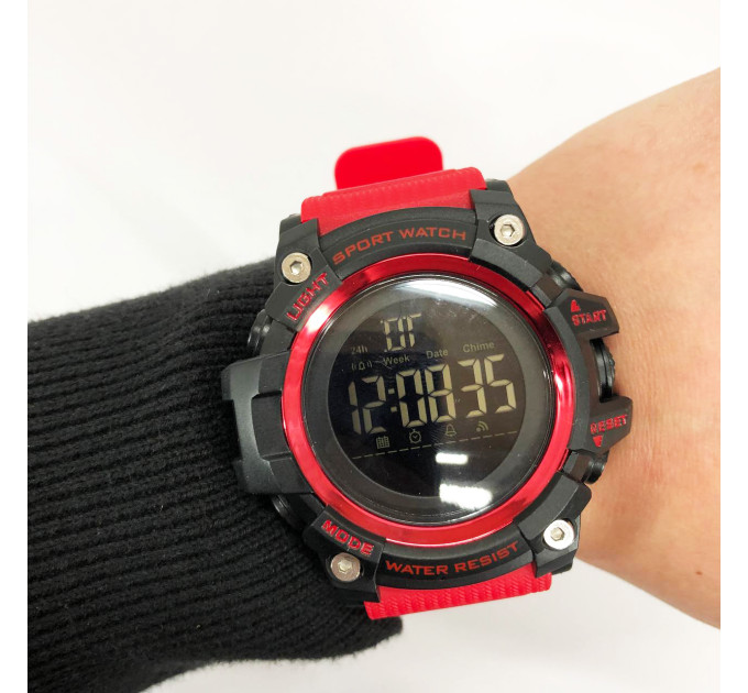 Часы наручные мужские SKMEI 1384RD, мужские тактические часы, противоударные часы, часы спортивные