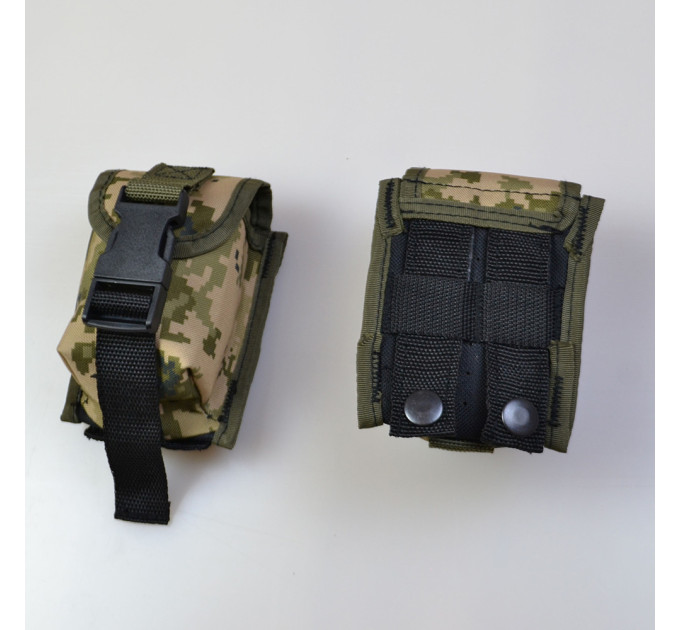 Качественный Подсумок под гранату из кордуры пиксель MOLLE для гранаты тактический
