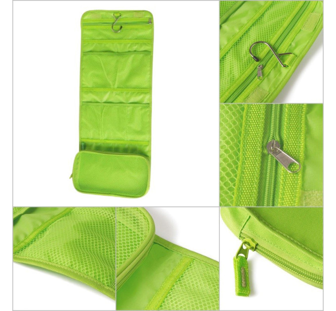 Органайзер дорожній сумочка Travel Storage Bag косметичка. Колір: зелений