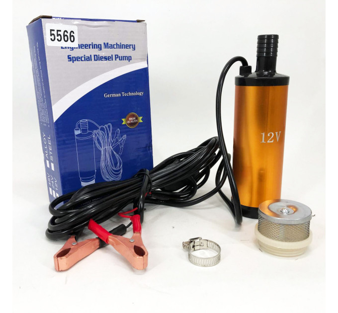 Насос погружной для перекачки топлива дизеля бензина REWOLT Fuel/Diesel Pump 12В 12л/мин