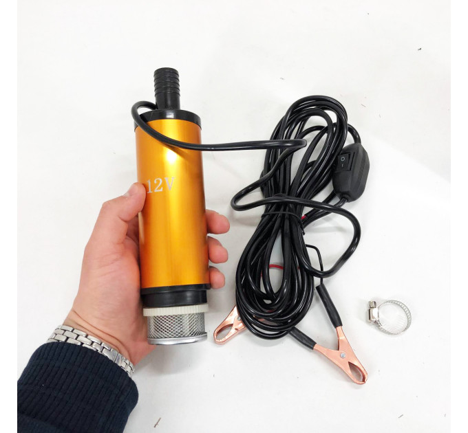 Насос погружной для перекачки топлива дизеля бензина REWOLT Fuel/Diesel Pump 12В 12л/мин