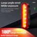 Велосипедный фонарь аккумуляторный LEADBIKE LD80-6LED с лазерной разметкой велофонарь, Фонарь стоп