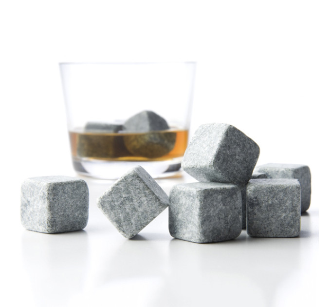 Камені для віскі Whiskey Stones з стеатита (9шт)