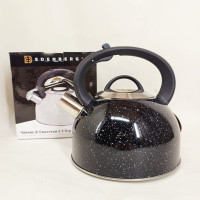 Чайник со свистком Edenberg EB-1440 с мраморным покрытием 3л Black