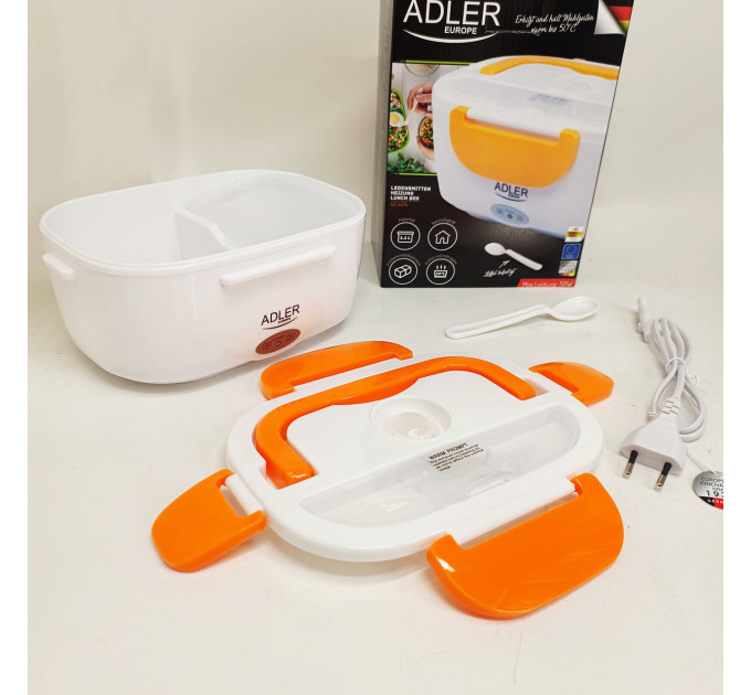 Ланч бокс з підігрівом Adler AD 4474 1.1л Orange