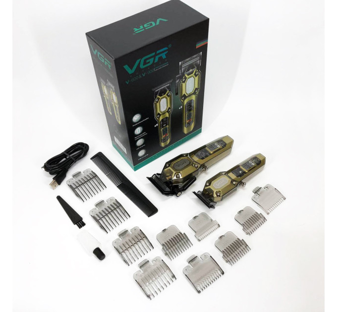 Комплект 2 в 1 VGR V-600 V-900. Цвет: золотой