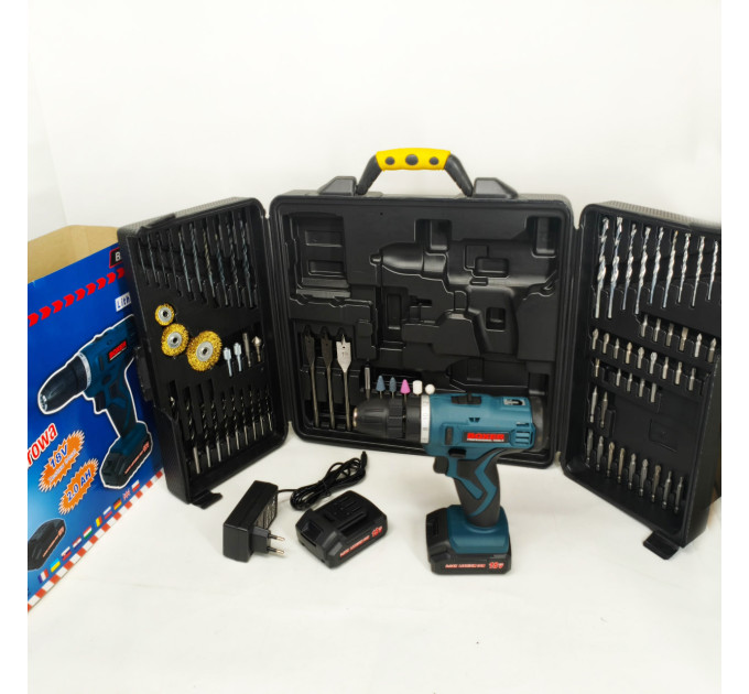 Портативний акумуляторний шуруповерт Boxer BX-178