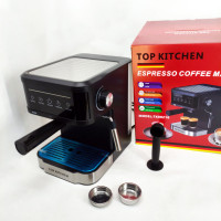 Кавоварка еспресо Top Kitchen TK00216 1500Вт 15 бар 1.8л з капучинатором, підігрівом чашок