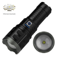 Ручний ліхтар Police AK138 WHITE LASER LED PM60-TG із зарядкою USB, що працює від 4х18650 акумуляторів