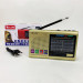 Портативная колонка радио MP3 USB Golon RX-6622. Цвет: золотой