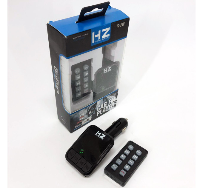 Трансмиттер/модулятор H86BT, FM модулятор с bluetooth, Fm трансмиттер в машину, Качественный фм модулятор
