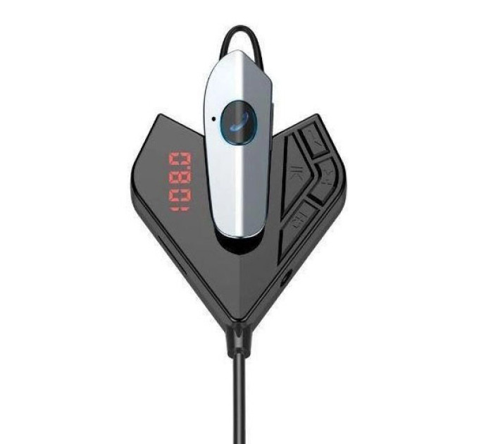 Трансмітер FM V11 BT з Bluetooth гарнітурою модулятор, блютуз фм передавач для автомагнітоли