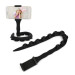 Гибкий держатель для телефона с присосками универсальный Cute Worm Lazy Holder. Цвет: черный