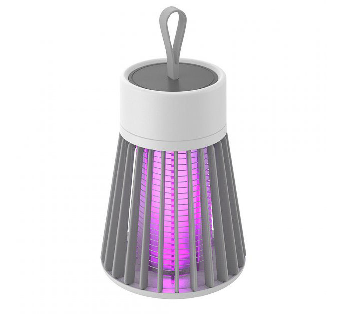 Уничтожитель насекомых для дома Electronic shock Mosquito killing lamp НА АККУМУЛЯТОРЕ для похода на природу