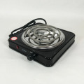 Плита электрическая Suntera SP-1910, электроплита 1000 w, электроплита 1 комфорка Black