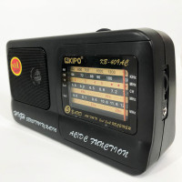 Радиоприёмник Kipo KB-409AC мощный радио FM c usb питание от батарейки R20 или от сети