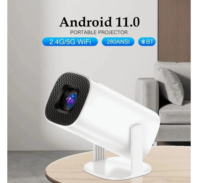 Ігровий смарт проектор для ігор і фільмів Android Wi-Fi P30 Ultra для дому та офісу домашній кінотеатр