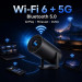 Портативный смарт-проектор 4K Ultra HD SMART, Android/iOS, Wi-Fi 6, Bluetooth, HDMI, домашний кинотеатр