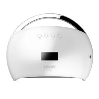 Ультрафиолетовая лампа для Маникюра UV LAMP Sun 6, Светодиодная сушилка для гель лака. Цвет: белый