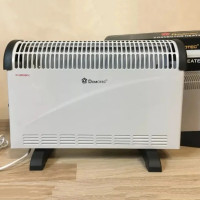 Конвектор Domotec MS-5904 з терморегулятором до 2000 Вт електричний обігрівач, Теплоконвектор