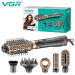 Фен стайлер для укладання та завивки волосся VGR V-491 6в1 Professional 1000Вт Фен з насадками