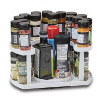 Спецівниця Spice Spinner Two-Tiered Spice Organizer, Поворотна підставка для спецій, Карусель для спецій