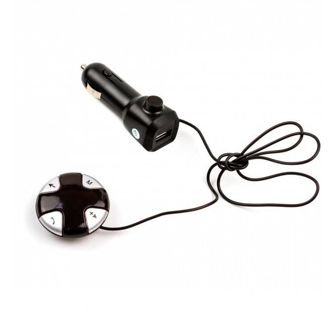 Трансмиттер модулятор MP3 UKC CM-S25 с магнитным держателем, Автомобильный трансмиттер bluetooth