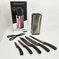 Набір кухонних ножів Edenberg EB-11026, 7 предметів Gray
