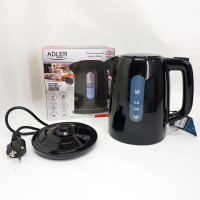 Електрочайник Adler AD 1380b 1л 2200Вт Black