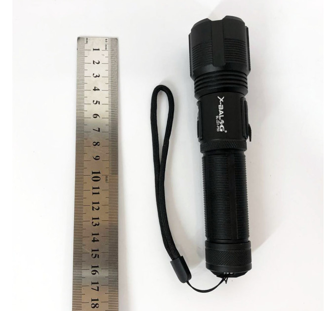 Фонарик ручной тактический Bailong BL-Z01-P50, сверхмощный фонарик, тактические фонари для охоты
