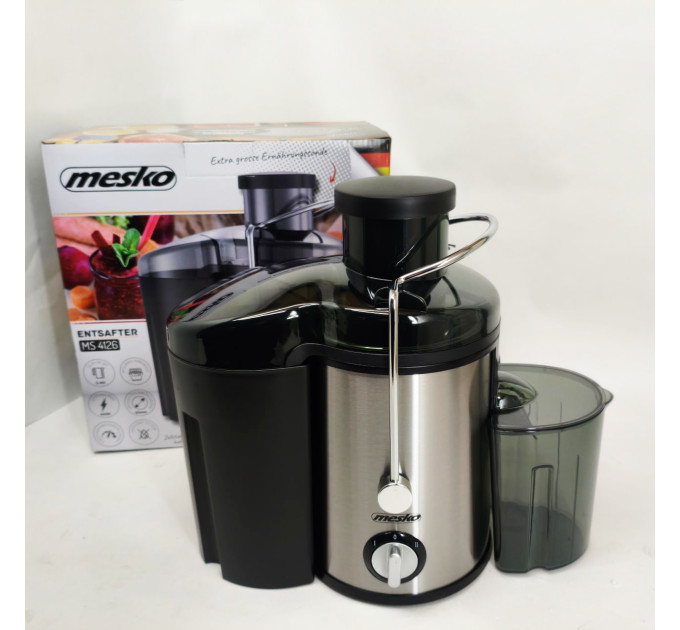 Соковыжималка центробежная Mesko MS 4126b 600Вт