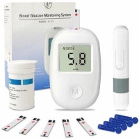 Глюкометр Glucose Meter GLM-76 с тест-полосками 50 шт – прибор для измерения сахара в крови