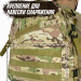 Міцний військовий рюкзак 40л Multicam з MOLLE (Cordura 600D)