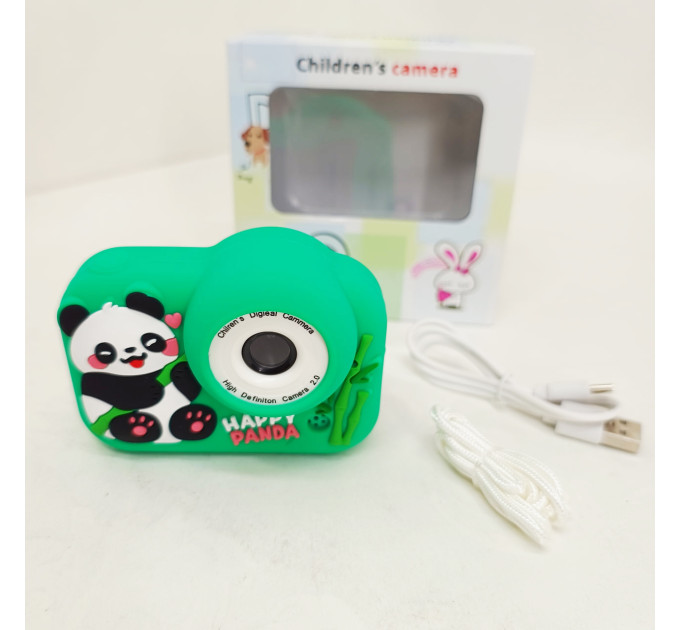 Детский фотоаппарат M03 Panda Green