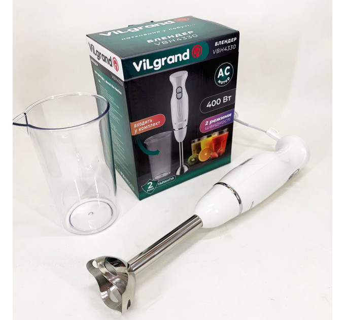 Блендер ViLgrand VBH4330 White