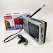 Портативна стовпчик радіо MP3 USB Golon RX-6622. Колір: срібний