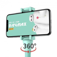 Гибкий держатель для телефона с присосками универсальный Cute Worm Lazy Holder. Цвет: голубой
