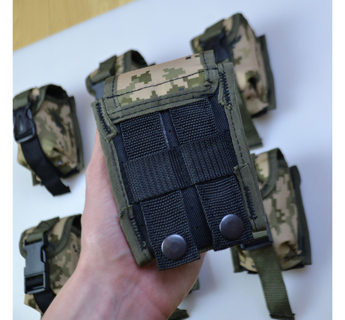 Качественный Подсумок под гранату из кордуры пиксель MOLLE для гранаты тактический