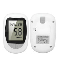 Аппарат для измерения сахара 50 тестов от батарейки Glucose Meter BY-100 для контроля уровня глюкозы в крови