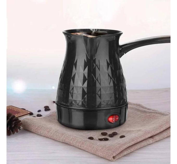 Електрична турка для кави Marado MA-1625, Турка для заварної кави для приготування кави. Колір: чорний