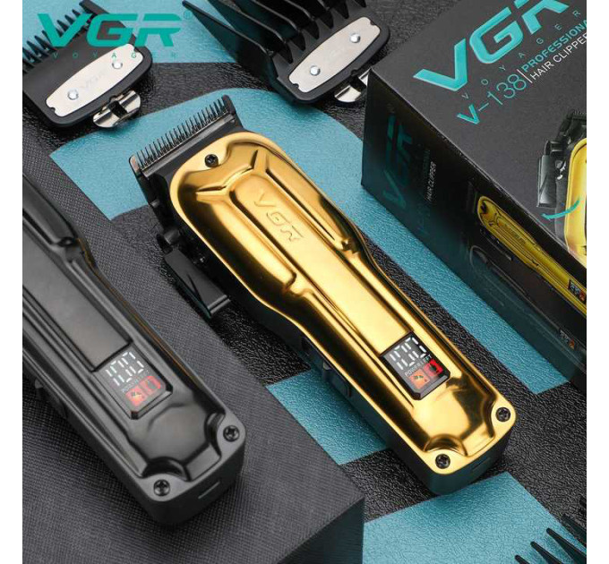 Акумуляторна машинка для стриження VGR V-138