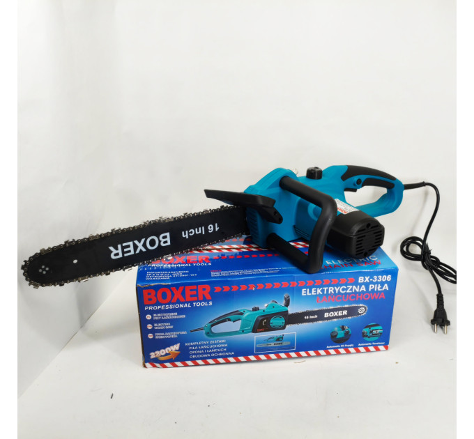 Пила цепная сетевая 2200Вт 40см Boxer BX-3306 электропила