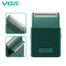 Электробритва VGR V-376 GREEN шейвер, Профессиональный шейвер-электробритва, Портативная бритва