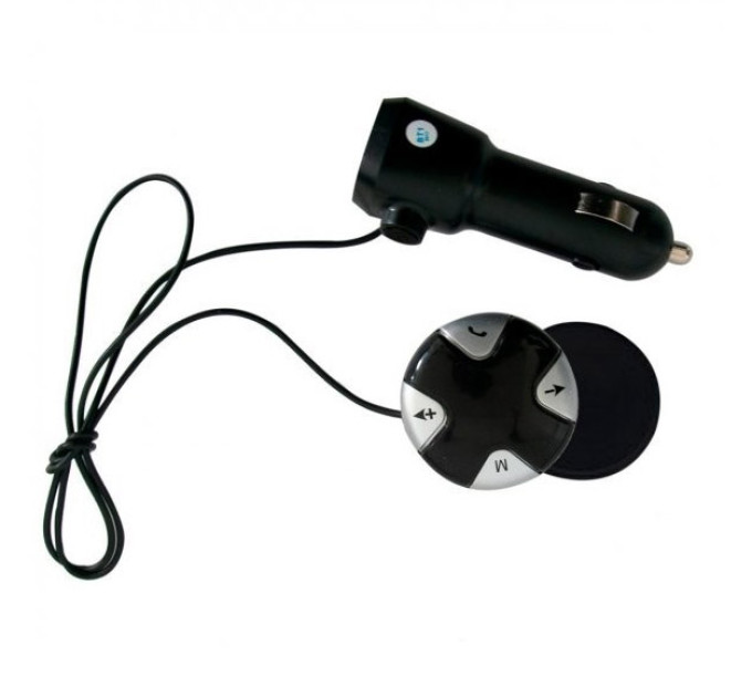 Трансмиттер модулятор MP3 UKC CM-S25 с магнитным держателем, Автомобильный трансмиттер bluetooth